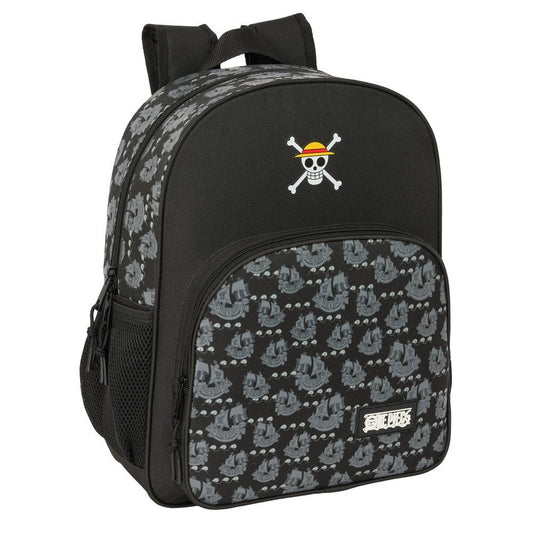 Safta Mochila Pirates One Piece 42cm Adaptável