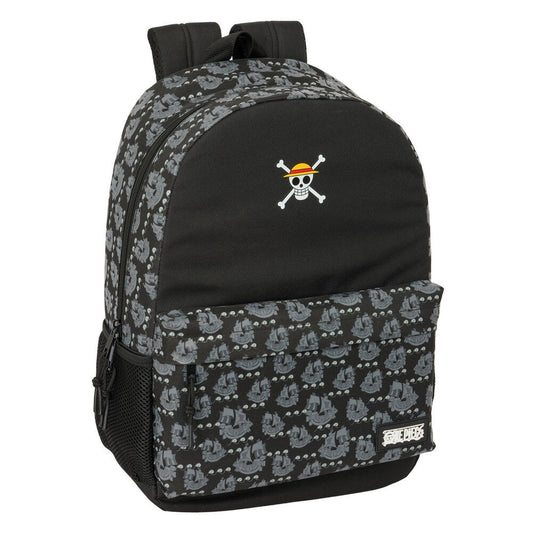 Safta Mochila Pirates One Piece 46cm Adaptável