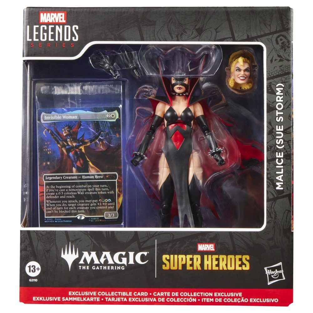 Hasbro Figura Malice Sue Storm Magic The Gathering Marvel Legends Series 15cm