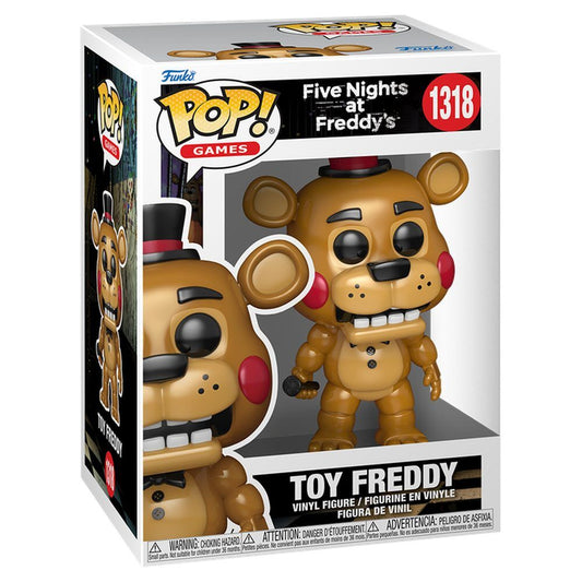 * PRÉ-RESERVA * Funko POP! Games Five Nights At Freddy's Toy Freddy #1318