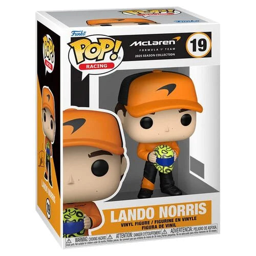 * PRÉ-RESERVA * Funko POP! Racing McLaren Formula 1 Team Lando Norris #19