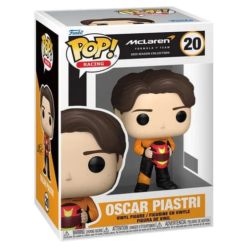 * PRÉ-RESERVA * Funko POP! Racing McLaren Formula 1 Team Oscar Piastri #20