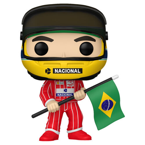 * PRÉ-RESERVA * Funko POP! Racing Senna Ayrton Senna with Flag #22