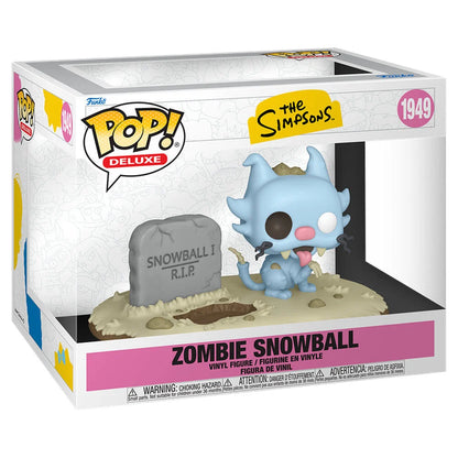 * PRÉ-RESERVA * Funko POP! Deluxe Television The Simpsons Zombie Snowball #1949