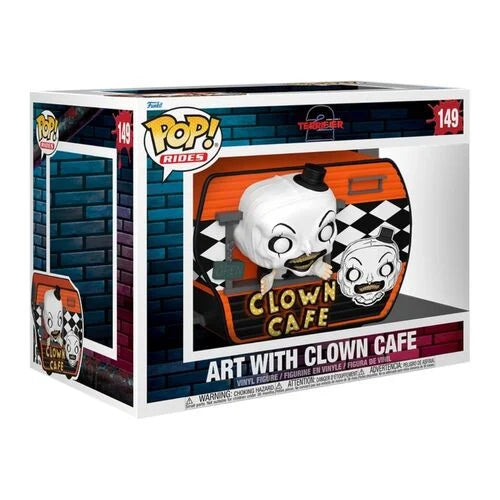 Funko POP! Rides Movies Terrifier 2 Art the Clown Cafe #149