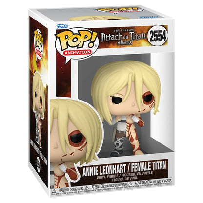 * PRÉ-RESERVA * Funko POP! Animation Attack On Titan Final Season Annie Leonhart / Female Titan #2554
