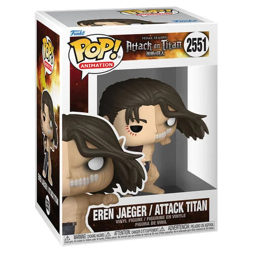 * PRÉ-RESERVA * Funko POP! Animation Attack On Titan Final Season Eren Jaeger / Attack Titan #2551
