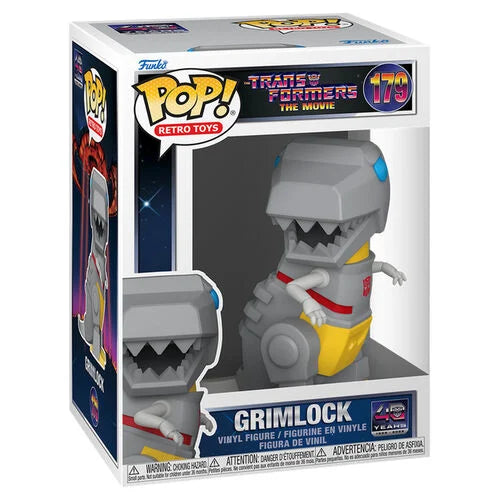 * PRÉ-RESERVA * Funko POP! Retro Toys The Transformers The Movie Grimlock #179