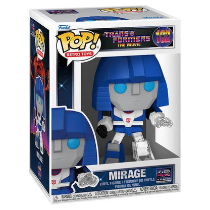 * PRÉ-RESERVA * Funko POP! Retro Toys The Transformers The Movie Mirage #182