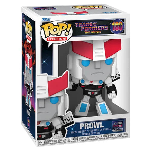 * PRÉ-RESERVA * Funko POP! Retro Toys The Transformers The Movie Prowl #180