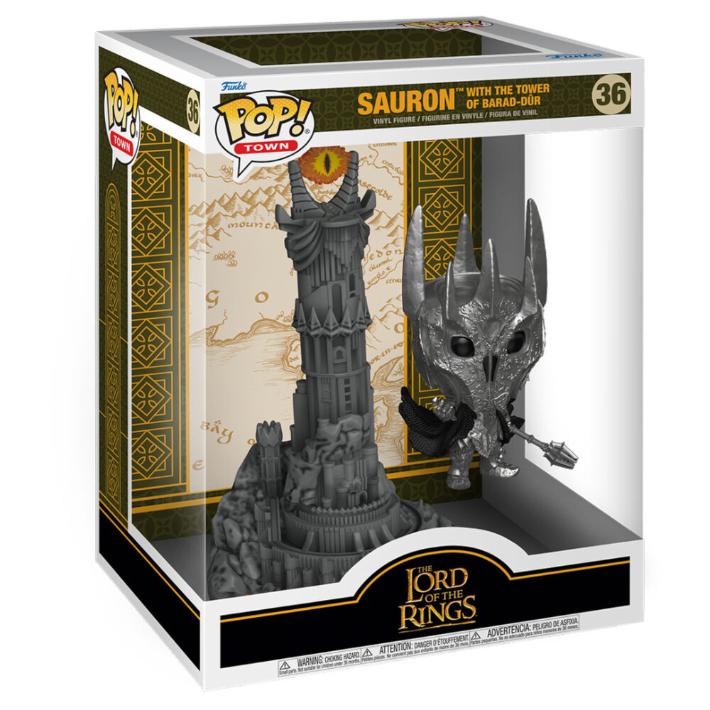* PRÉ-RESERVA * Funko POP! Town The Lord of the Rings Sauron #36
