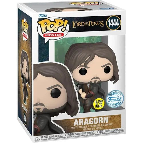 Funko POP! Movies The Lord Of The Rings Aragorn #1444 GITD Exclusive