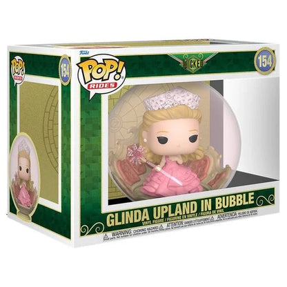 * PRÉ-RESERVA * Funko POP! Rides Movies Wicked Glinda Upland in Bubble #154
