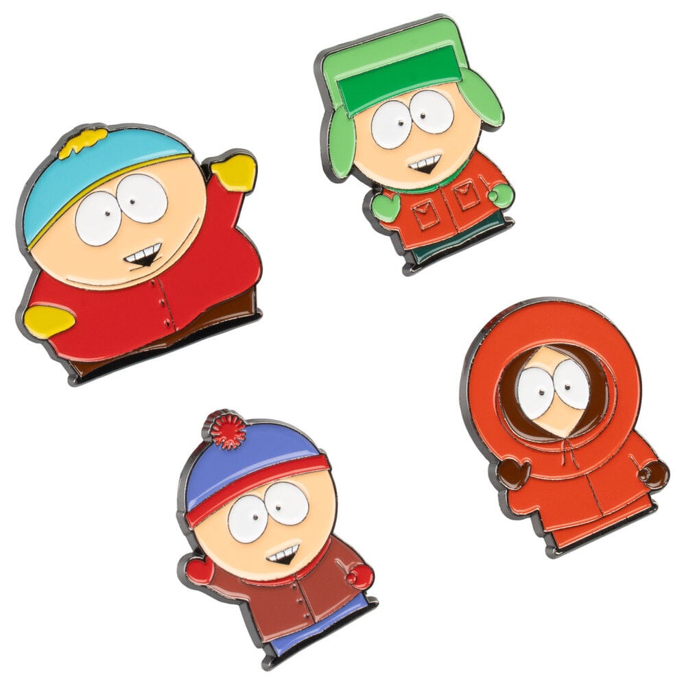Erik Conjunto de 4 Pins South Park