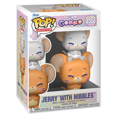 * PRÉ-RESERVA * Funko POP! Animation Tom and Jerry Gokko Jerry with Nibbles #2582