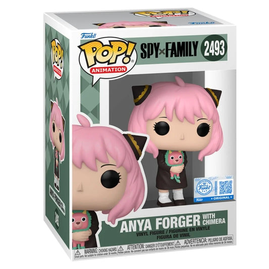 Funko POP! Animation Spy X Family Anya Forger with Chimera #2493 Exclusive