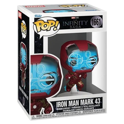 * PRÉ-RESERVA * Funko POP! Marvel The Infinity Saga Iron Man Mark 43 #1661