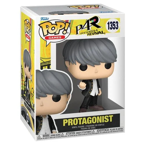 * PRÉ-RESERVA * Funko POP! Games Persona 4 Revival Protagonist (Yu) #1353