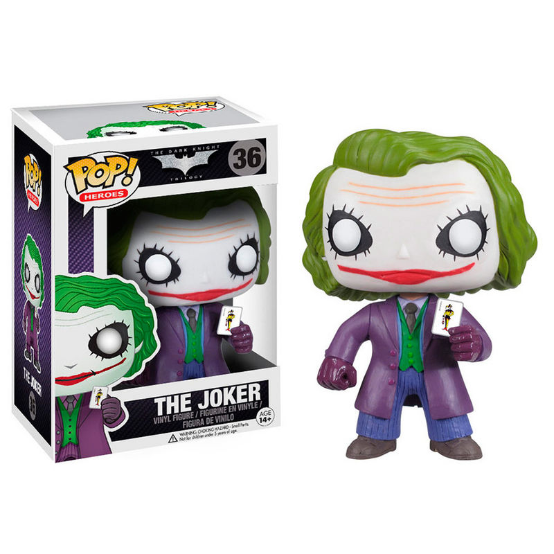 ¡Funko Pop! DC Batman El Caballero Oscuro Joker #36