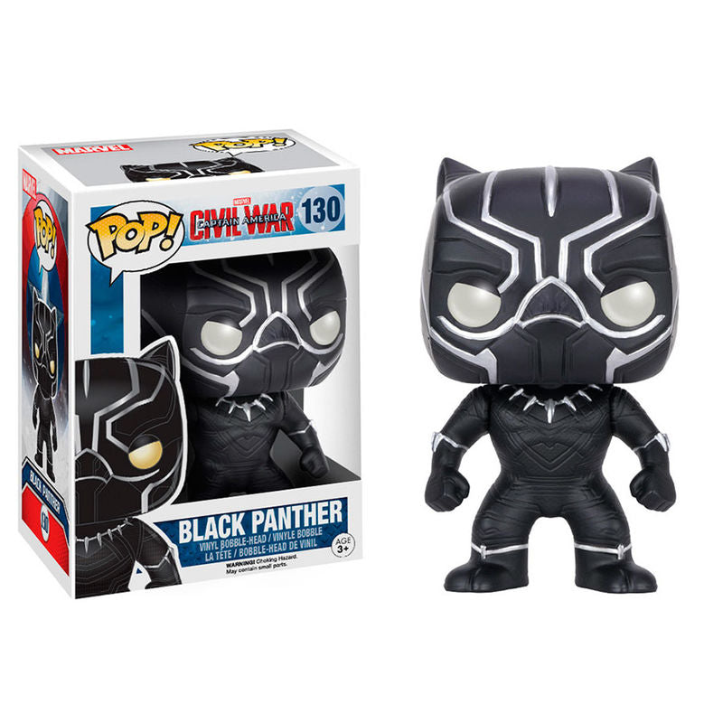 Funko Pop! Marvel Civil War Black Panther #130