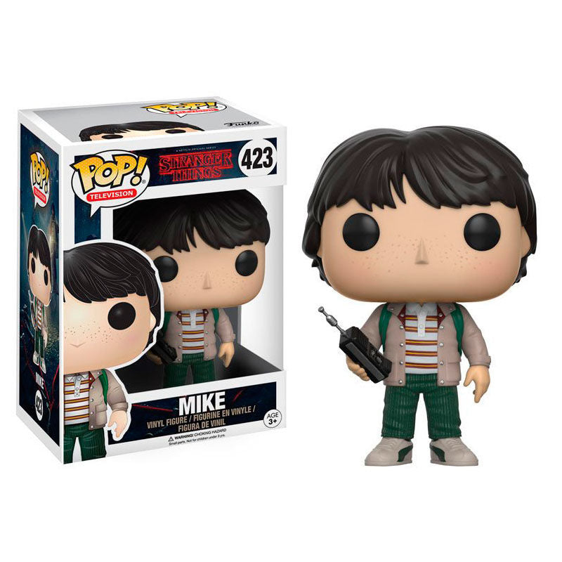 ¡Funko POP! Televisión Stranger Things Mike con Walkie Talkie #423