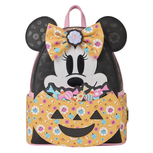 Loungefly Mochila Disney Minnie Pumpkin 26cm