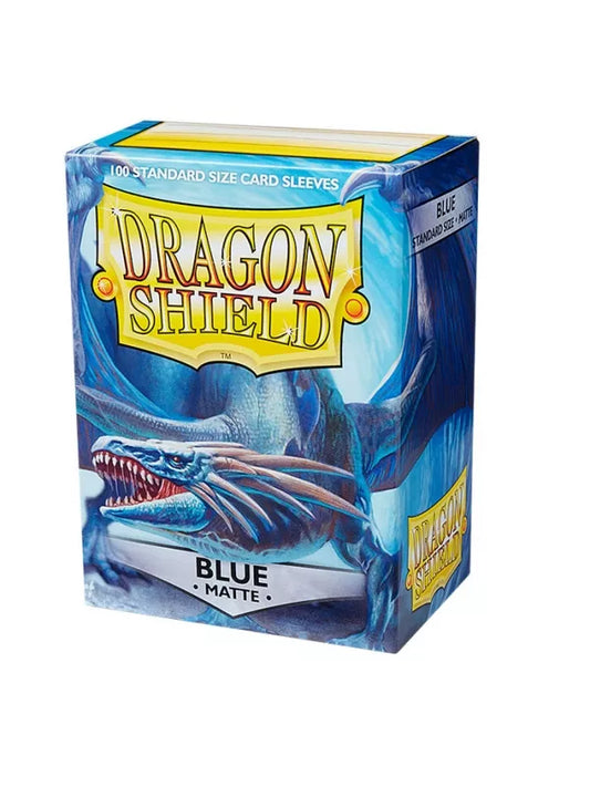 Dragon Shield Sleeves Standard Matte Blue (100 Unidades)