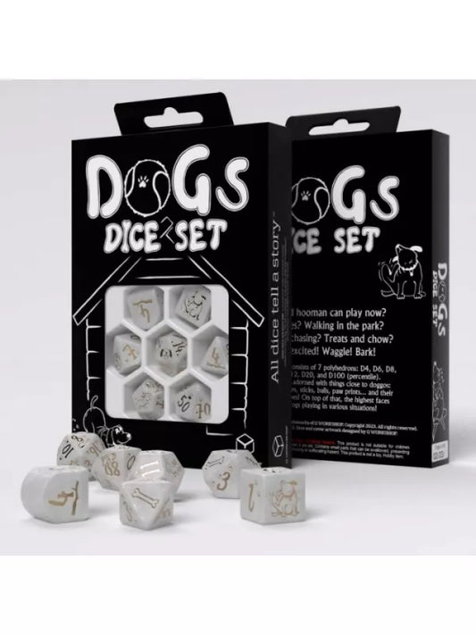 Q workshop Dogs Dice Set Charlie