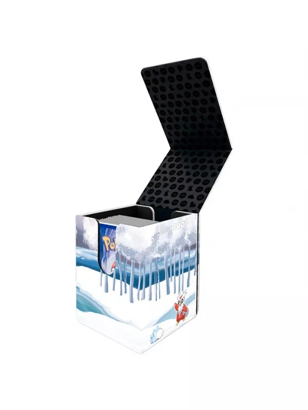 Ultra Pro Alcove Flip Deck Box Preto Frosted Forest