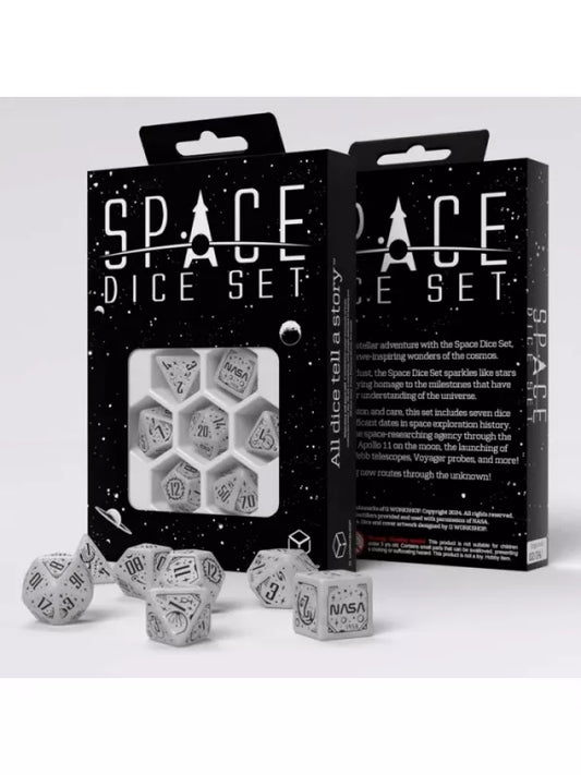 Q workshop Space Dice Set Apollo