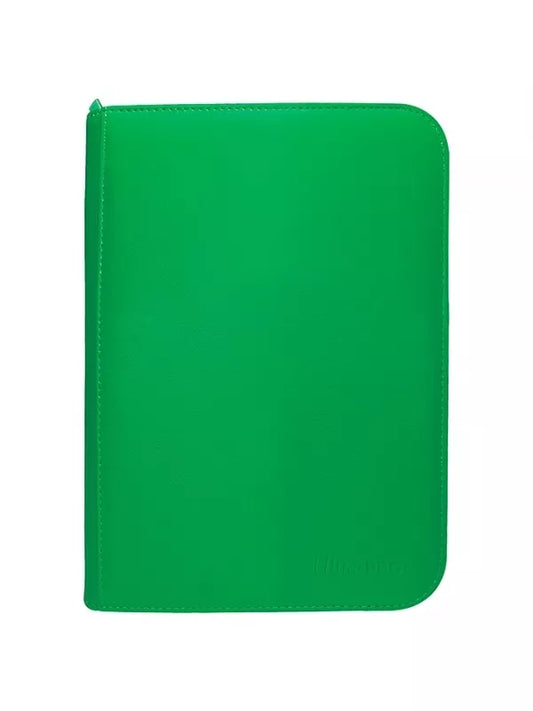 Ultra Pro 4 Pocket Pro Binder Zippered Verde