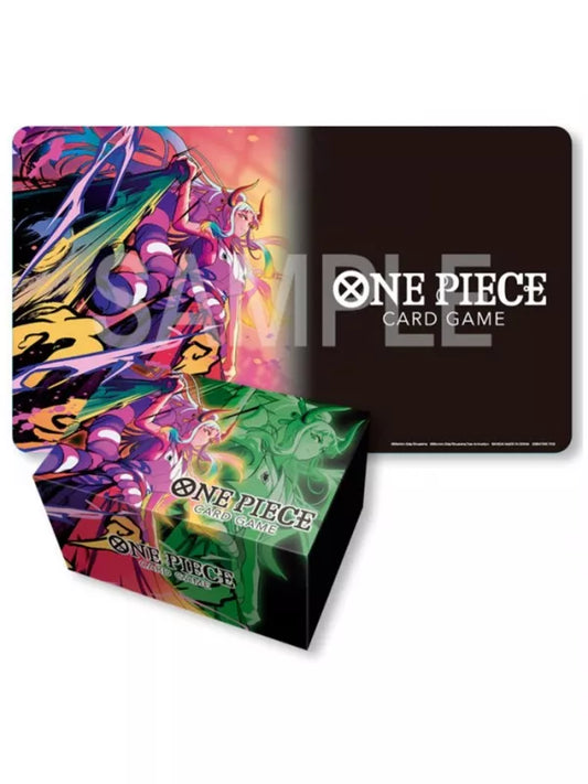One Piece Card Game Playmat and Storage Box Set Yamato
