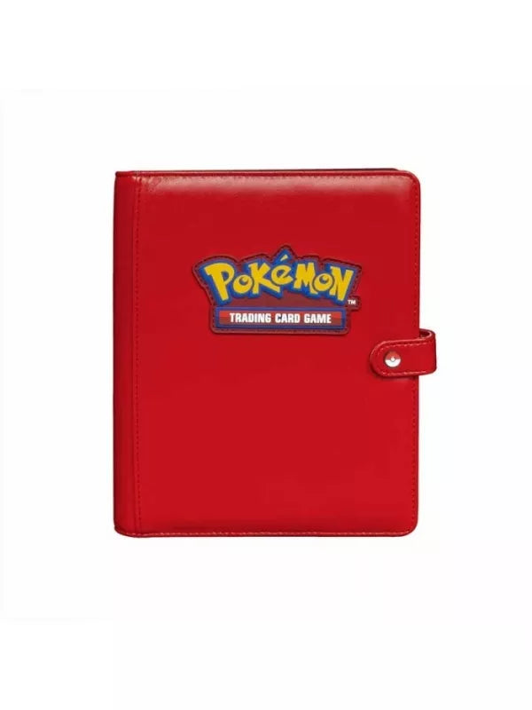 Ultra Pro Pokemon 4 Pocket Snap Binder Red